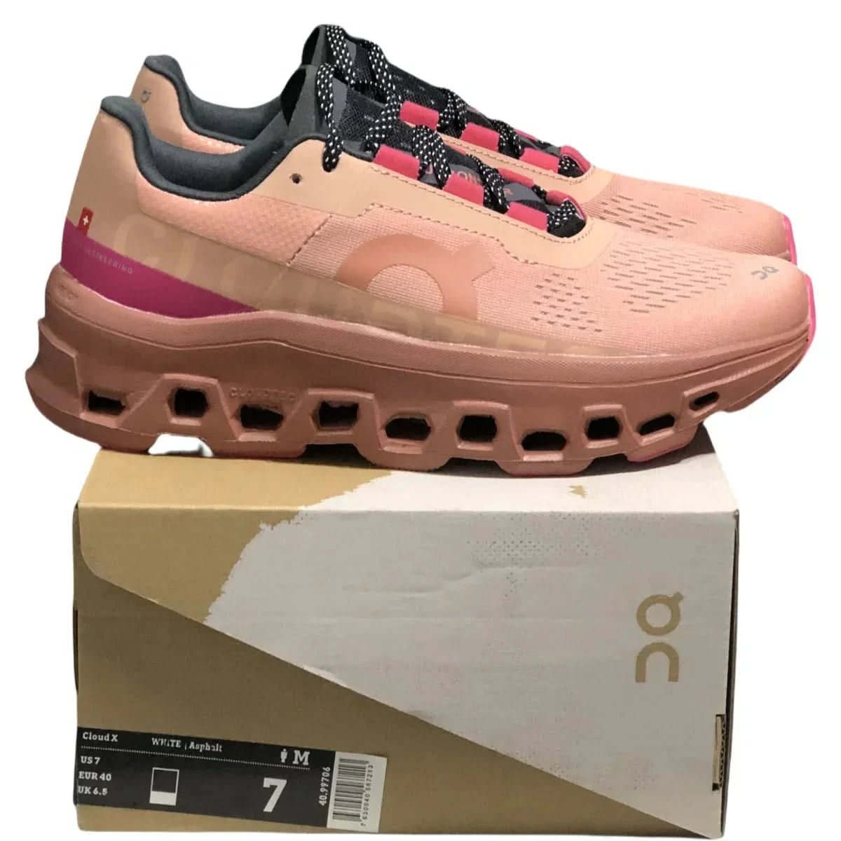 On Cloudmonster Women's Rose/Pink - Onsrunners
