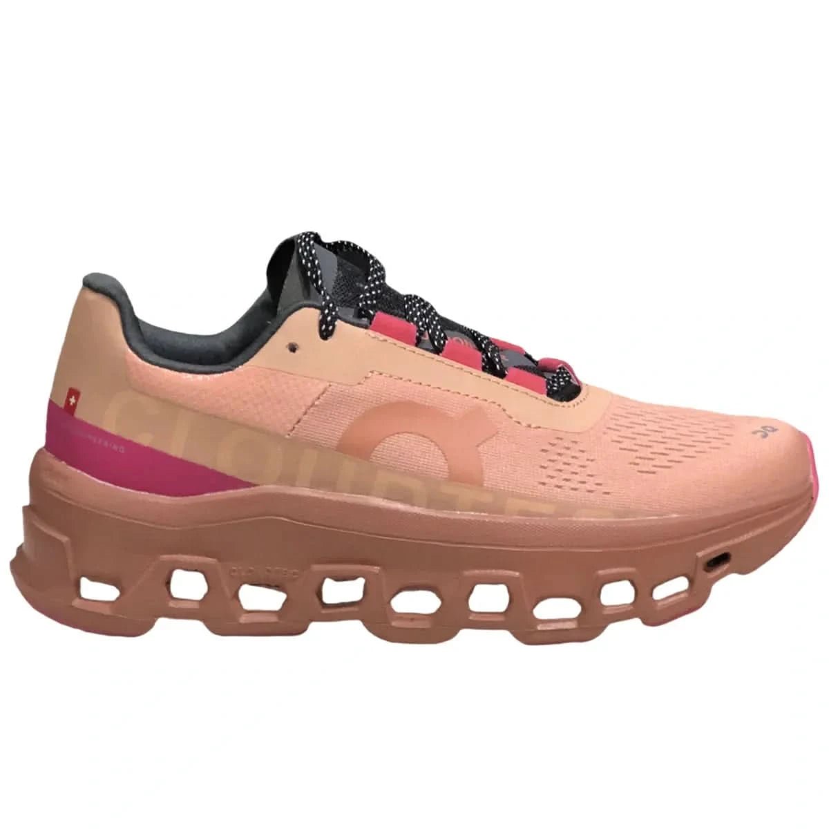 On Cloudmonster Women's Rose/Pink - Onsrunners