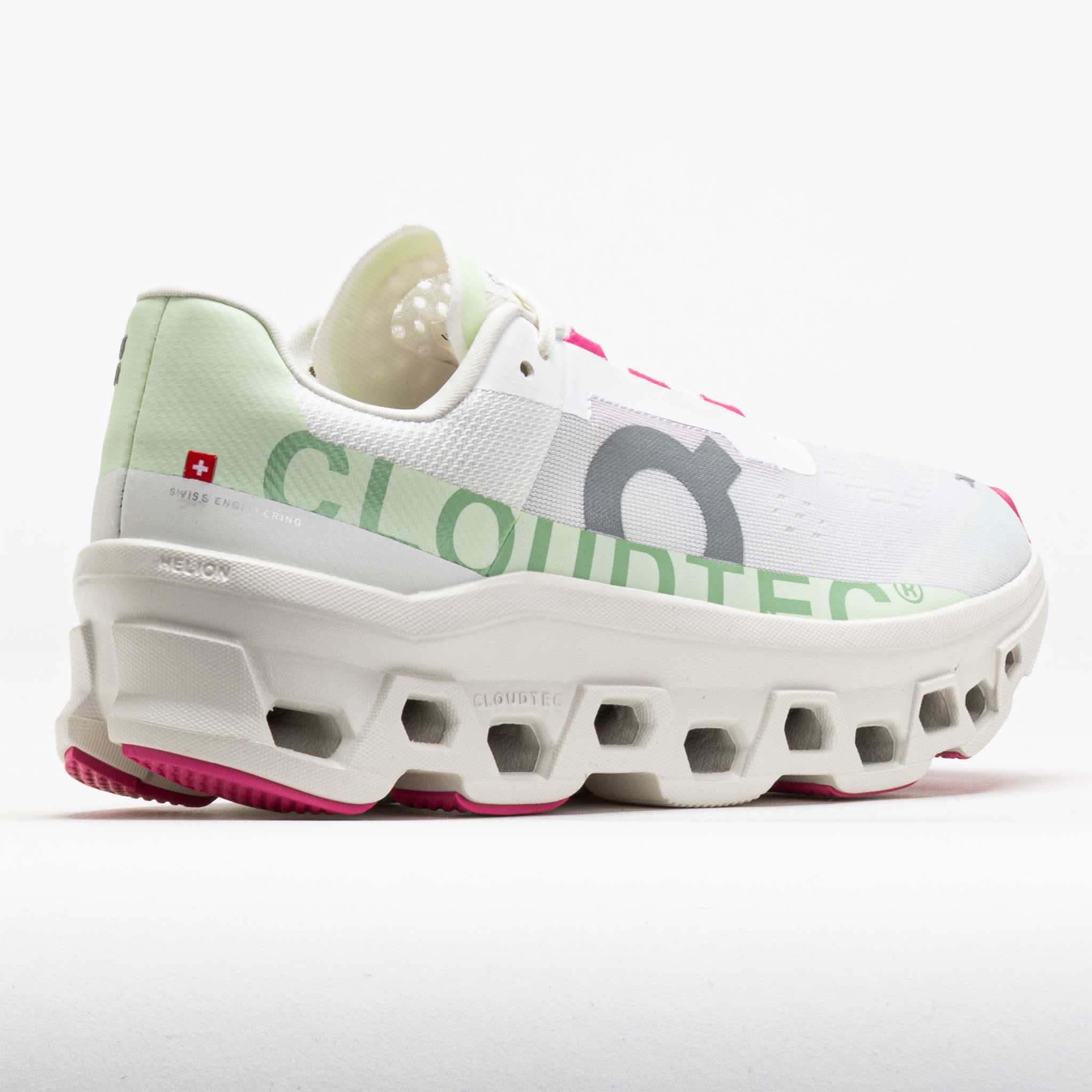 On Cloudmonster Women's White/Lima - Onsrunners