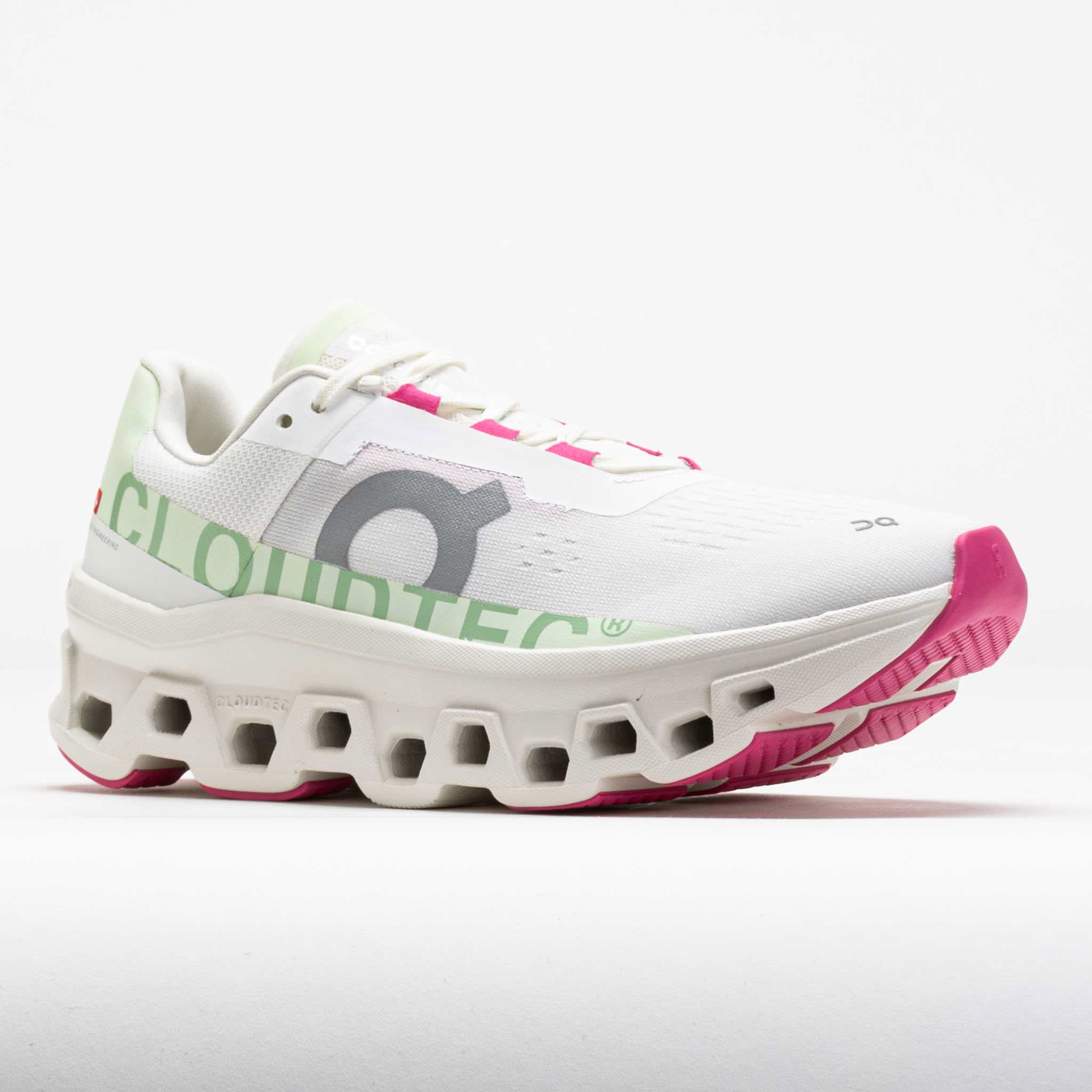 On Cloudmonster Women's White/Lima - Onsrunners