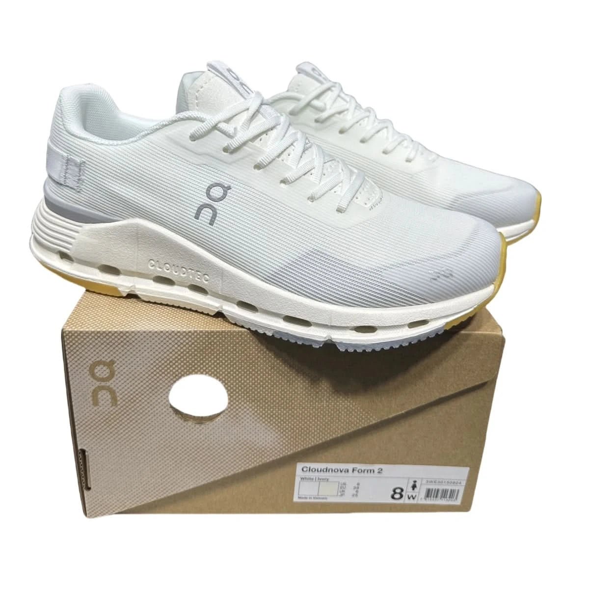 On Cloudnova Form 2 Men's White Ivory - Onsrunners