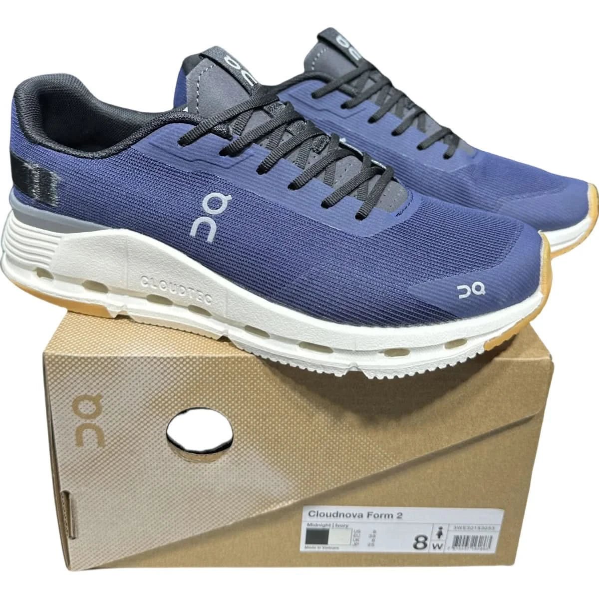 On Cloudnova Form 2 Women's Midnight/Ivory - Onsrunners