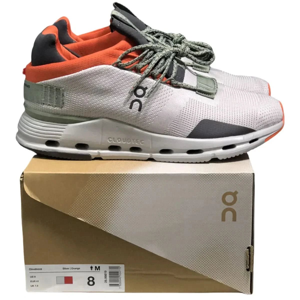 On Cloudnova Men's Orange/Blue - Onsrunners