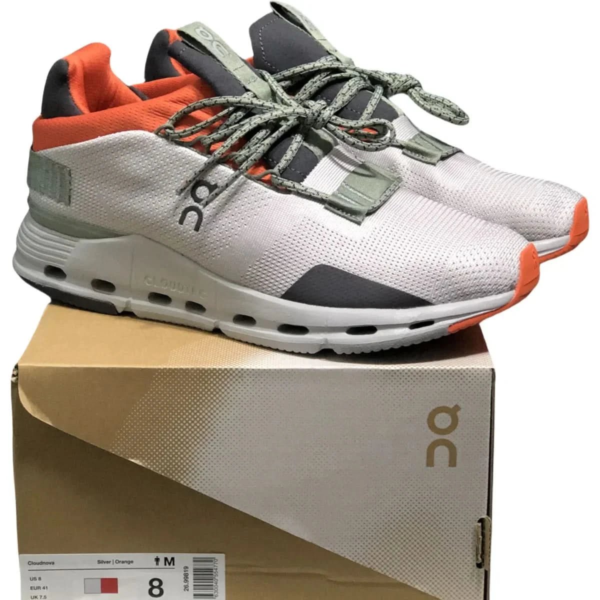 On Cloudnova Women's Orange/Blue - Onsrunners