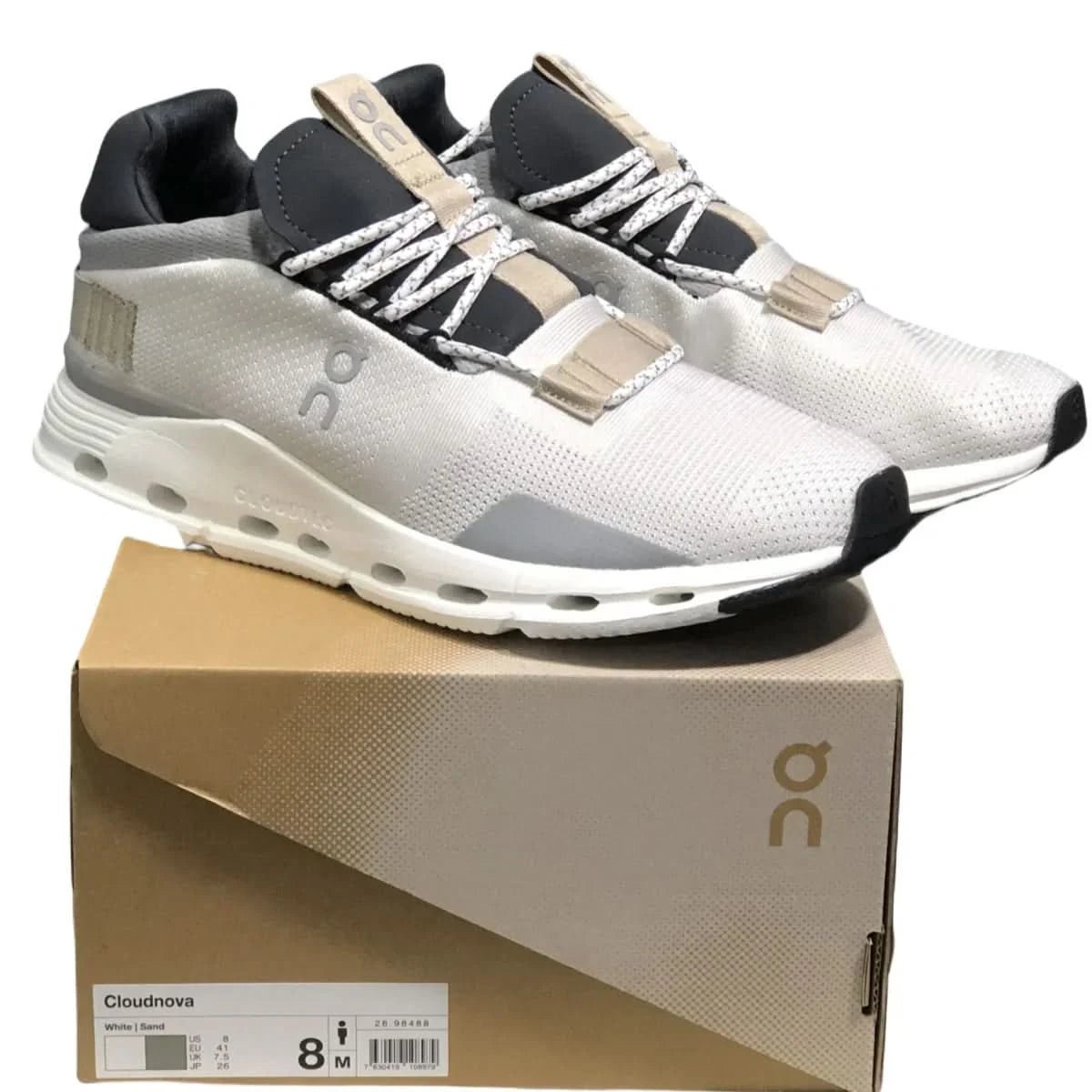 On Cloudnova Women's White/ Yarn - Onsrunners