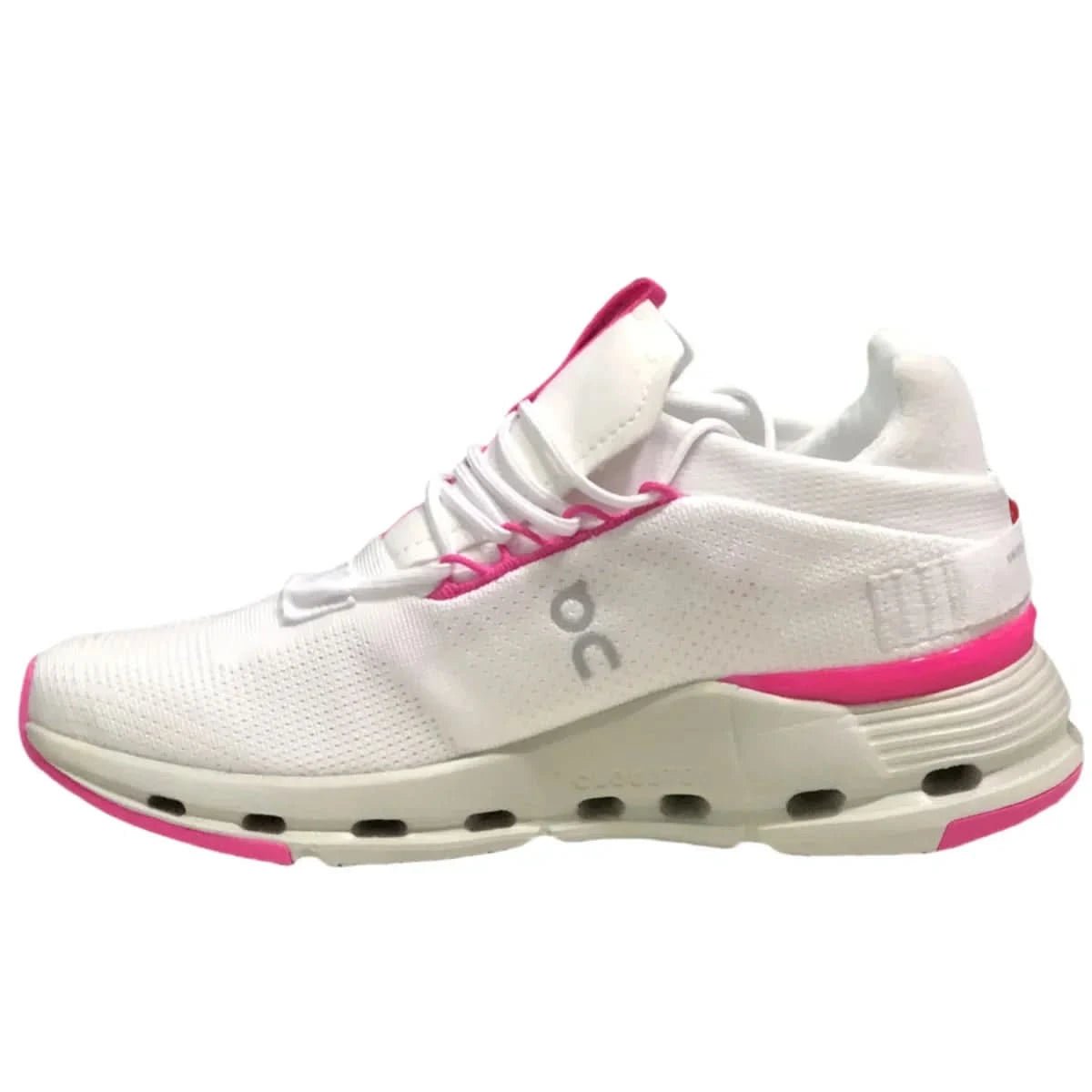 On Cloudnova Women's White/Pink - Onsrunners