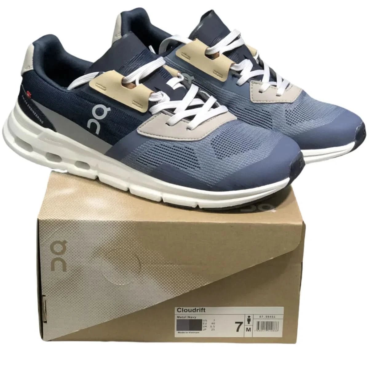 On Cloudrift Men's Navy/Blue - Onsrunners