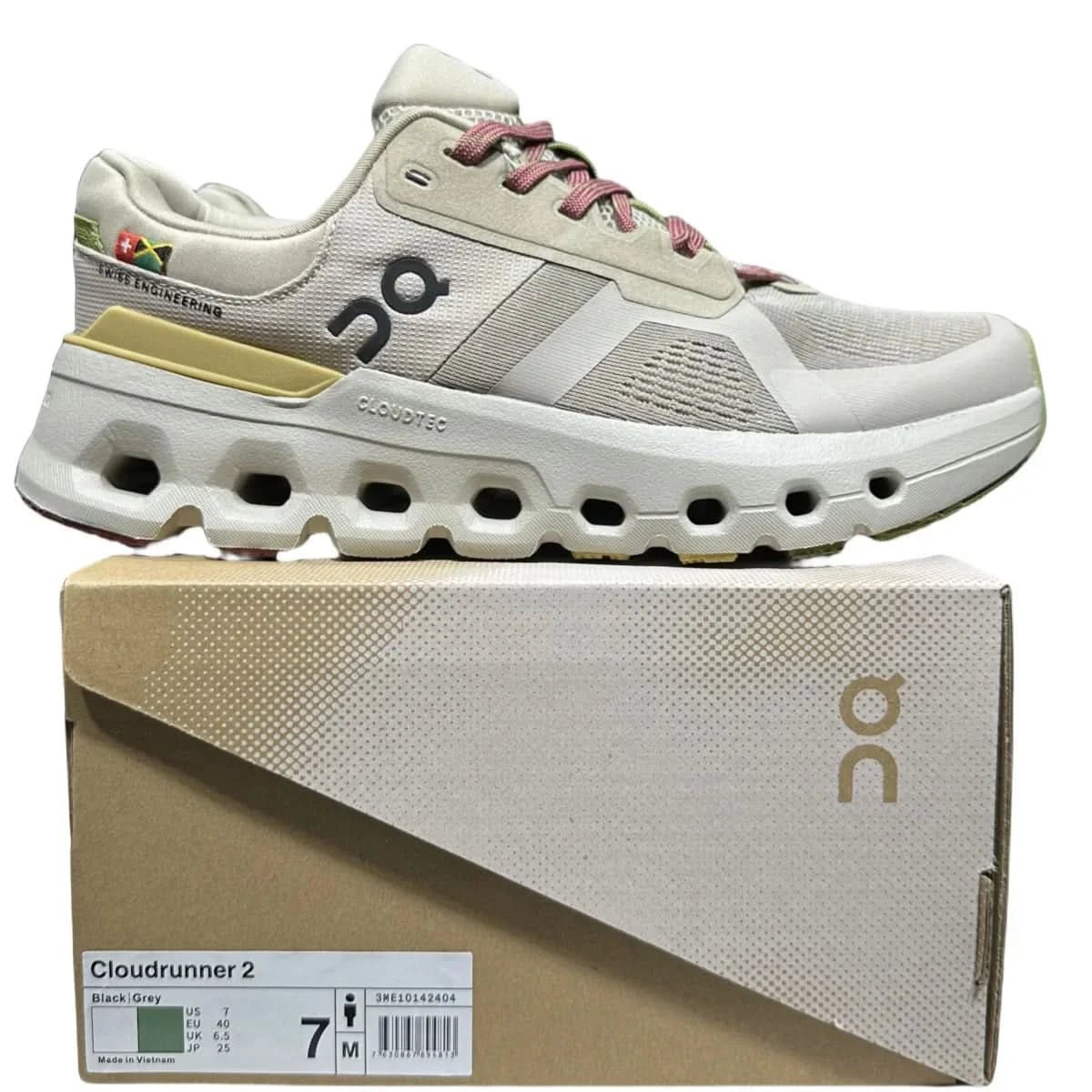 On Cloudrunner 2 Waterproof Men's Gauze/Green - Onsrunners