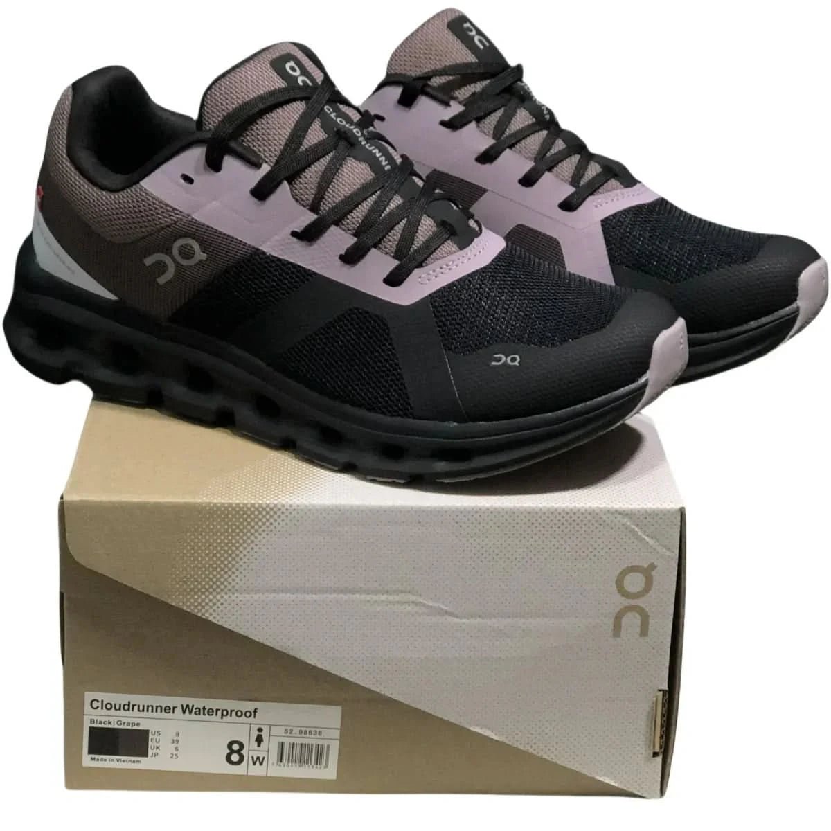 On Cloudrunner Men's Black/Brown - Onsrunners