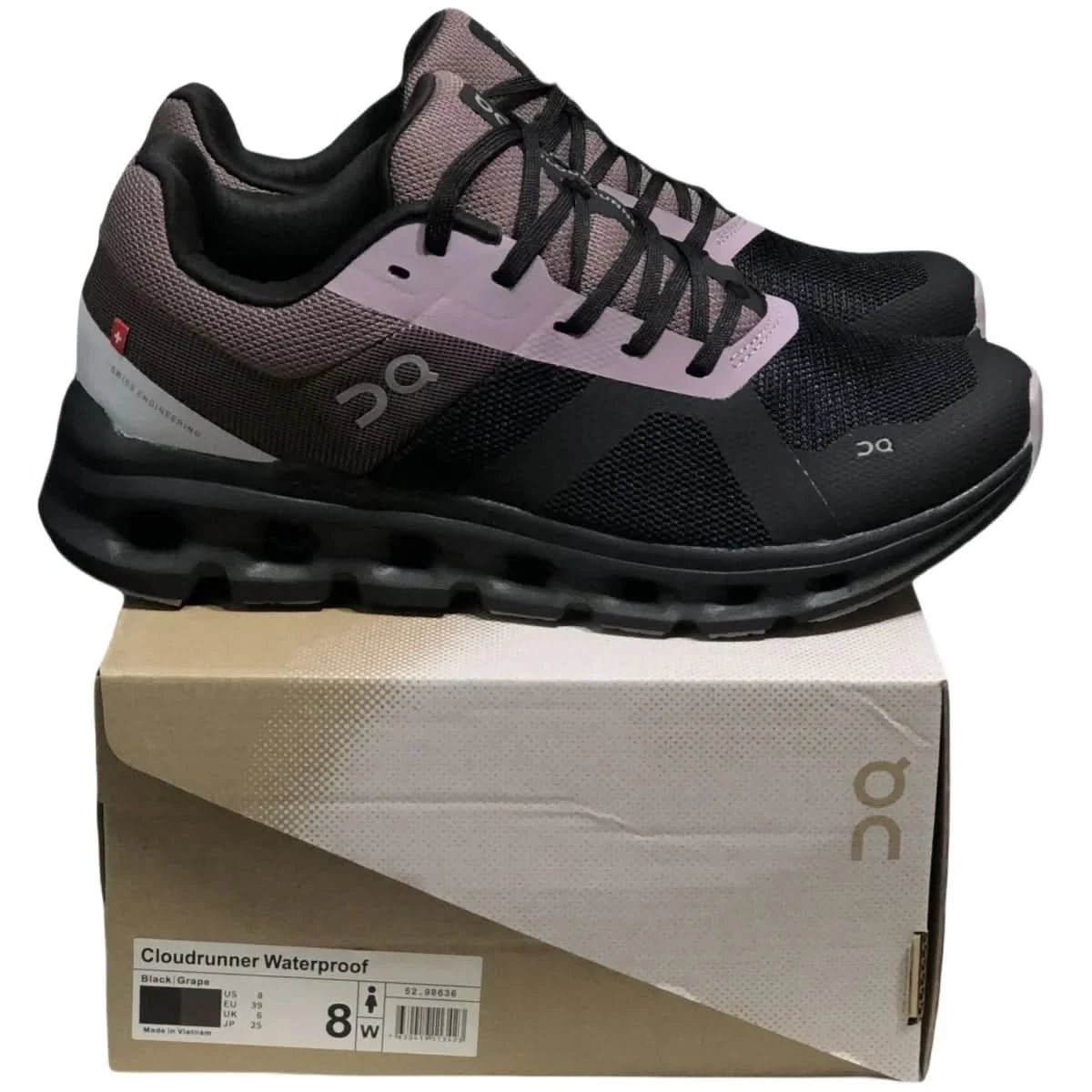 On Cloudrunner Men's Black/Brown - Onsrunners