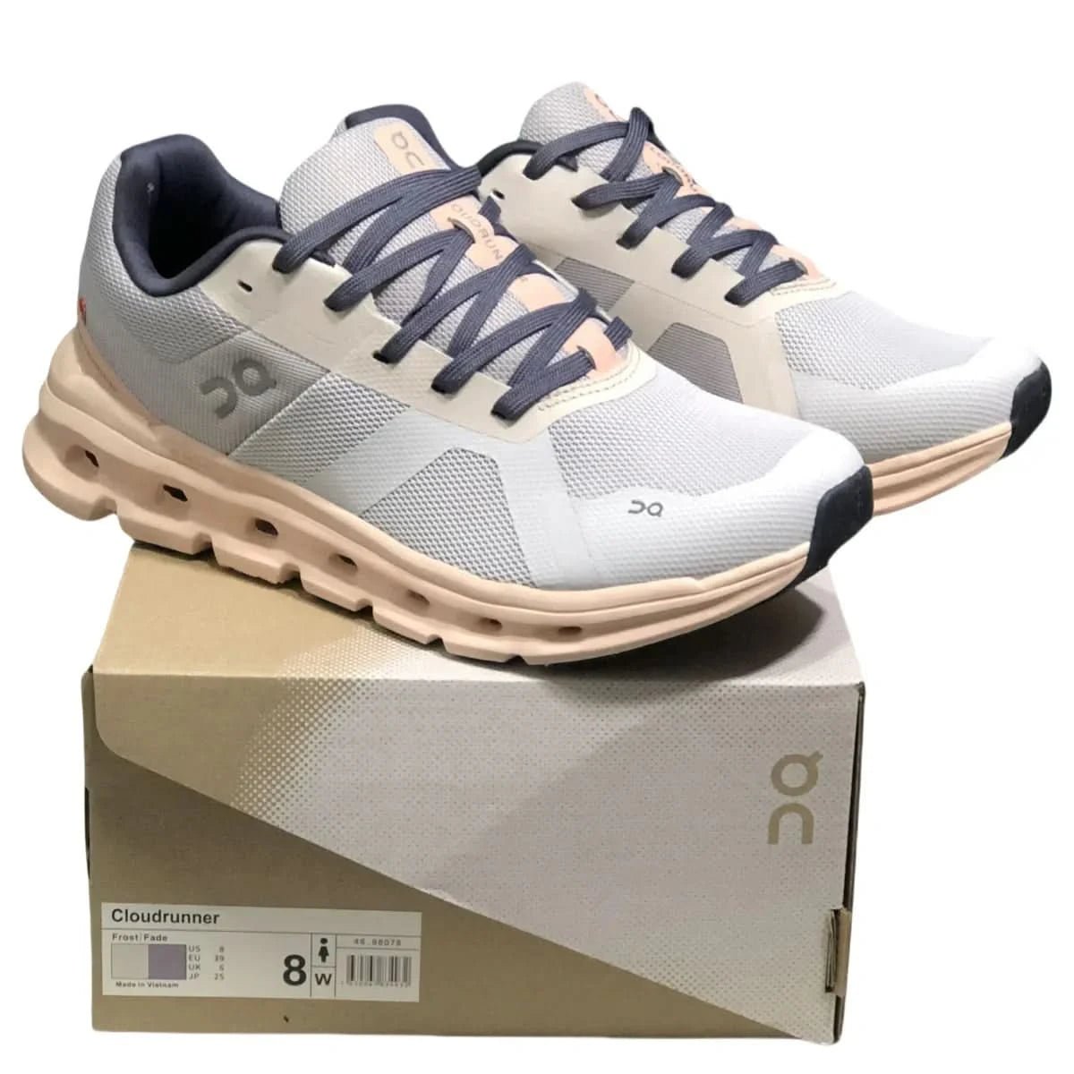 On Cloudrunner Men's Gray/Pink - Onsrunners
