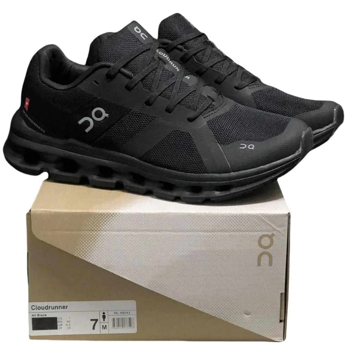 On Cloudrunner Women's Black - Onsrunners
