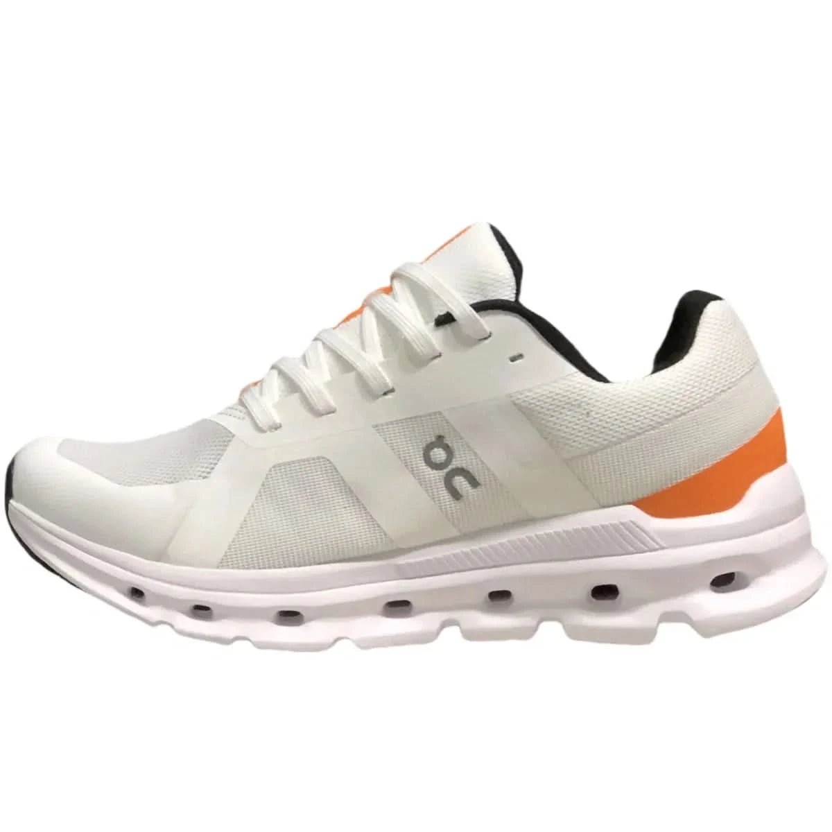 On Cloudrunner Women's Undyed White/Flame - Onsrunners
