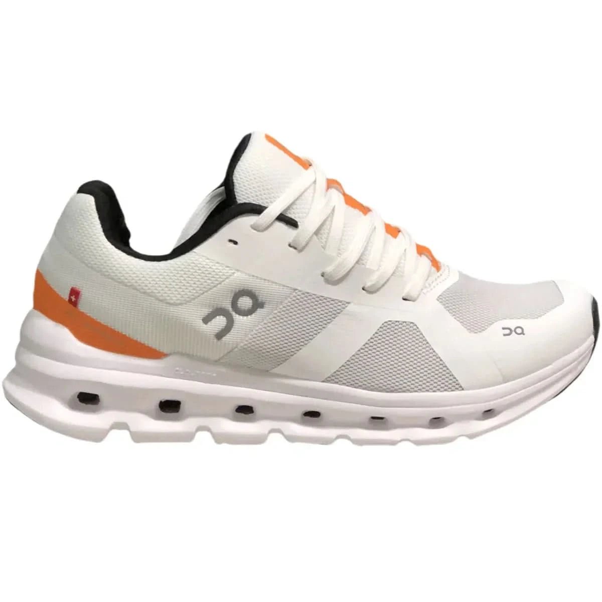 On Cloudrunner Women's Undyed White/Flame - Onsrunners