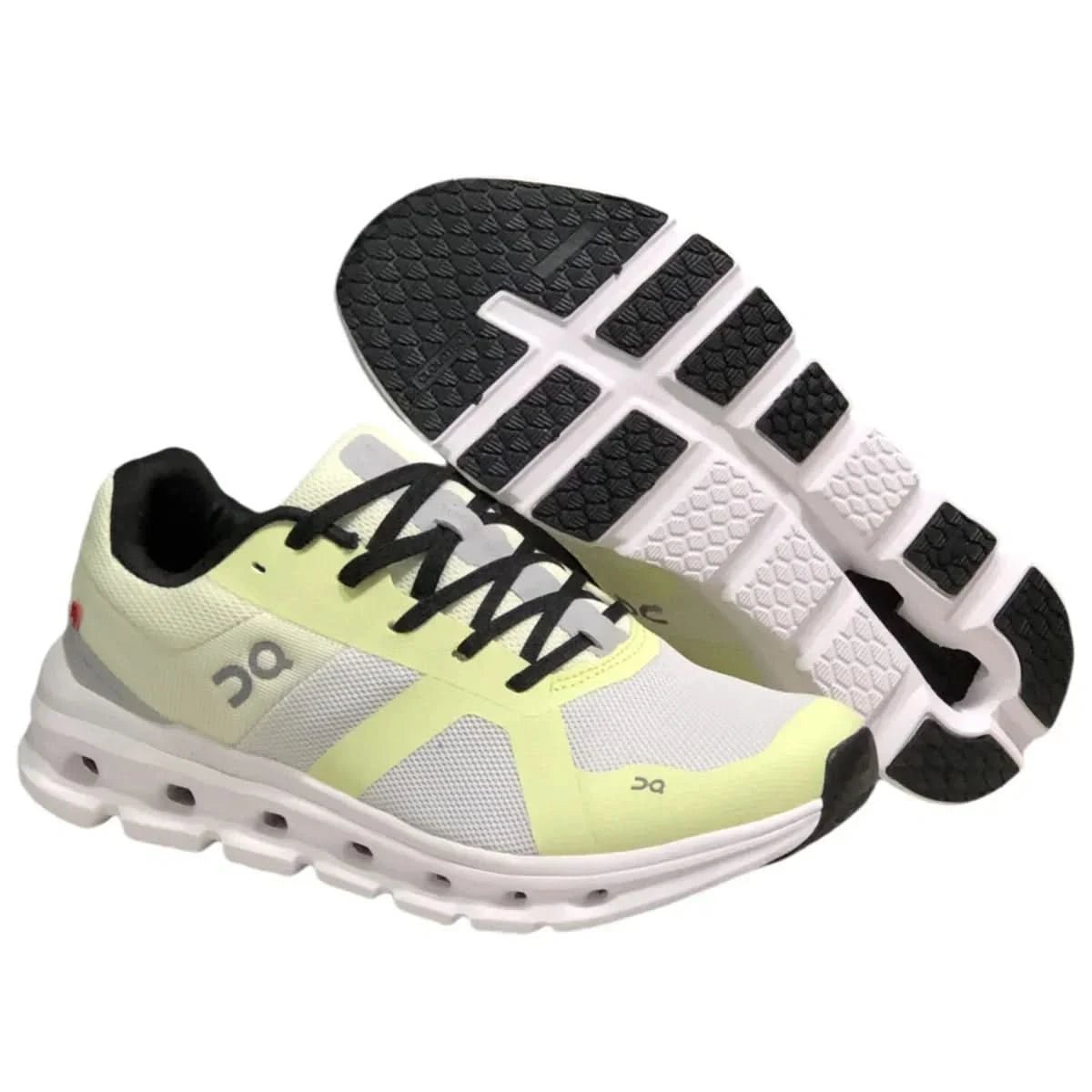 On Cloudrunner Women's White/Green - Onsrunners