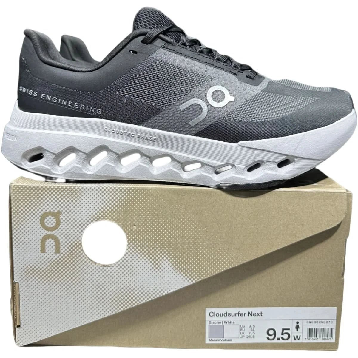 On Cloudsurfer Next Women's Black/Gray - Onsrunners