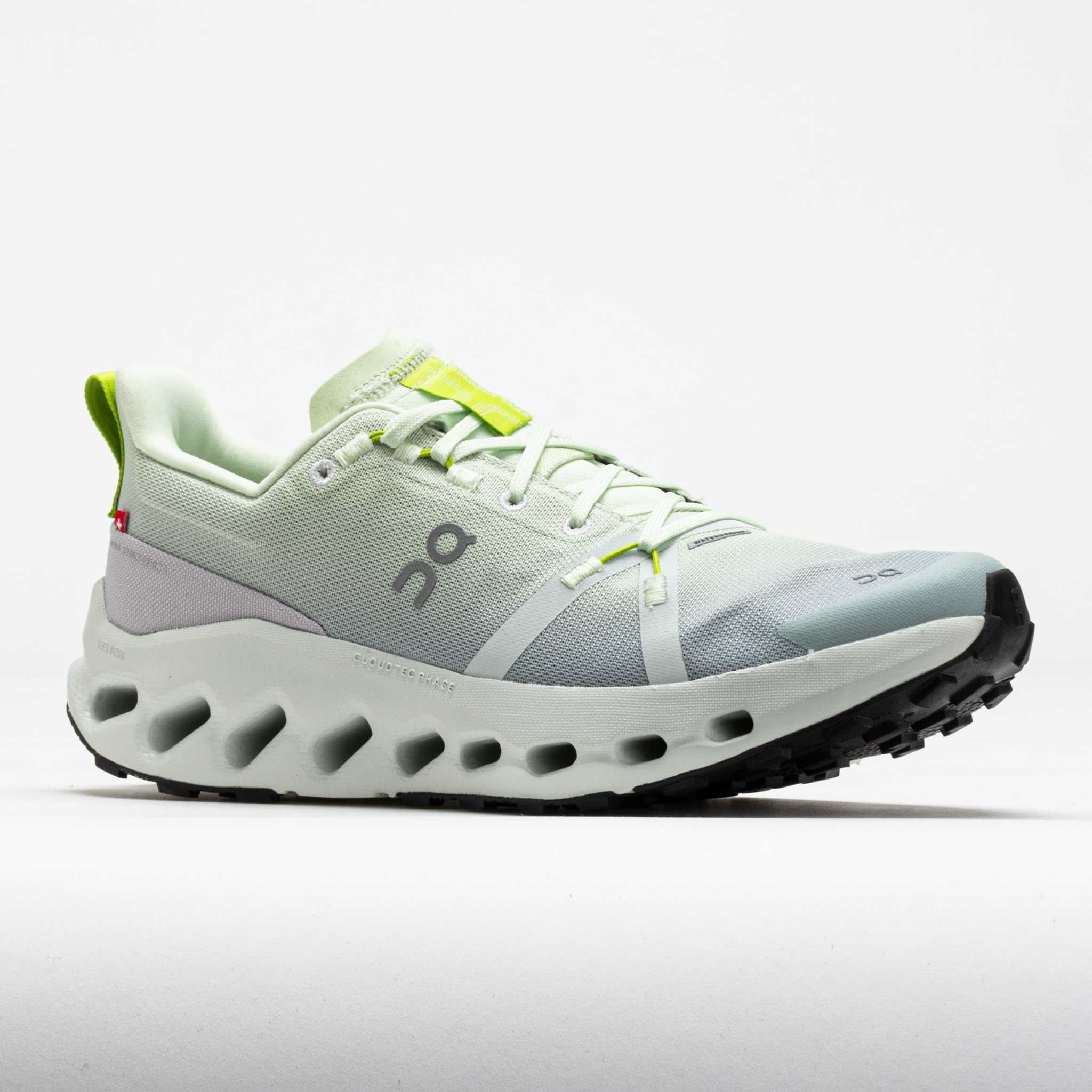 On Cloudsurfer Trail Waterproof Women's Lime/Mineral - Onsrunners