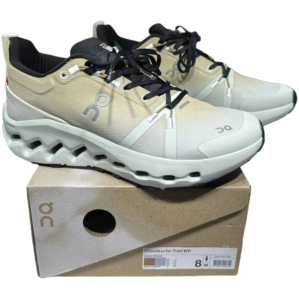 On Cloudsurfer Trail Women's Yellow/White - Onsrunners