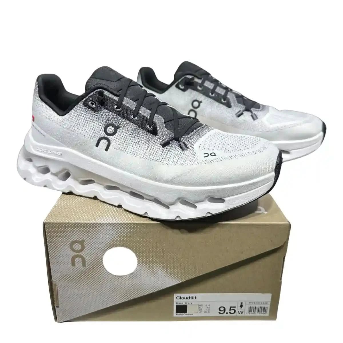 On Cloudtilt Women's Black/Ivory White - Onsrunners