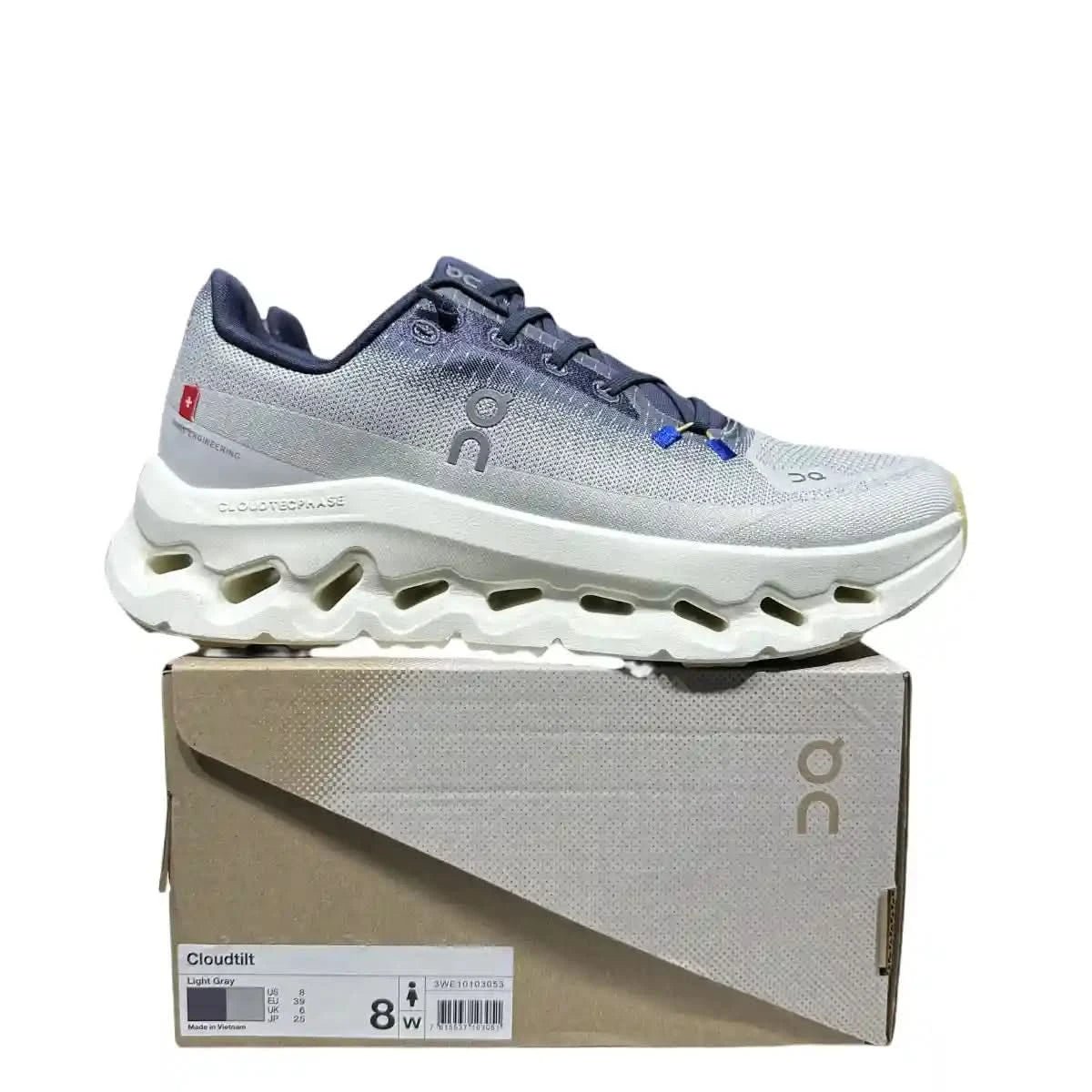 On Cloudtilt Women's Midnight Black/Ivory White - Onsrunners