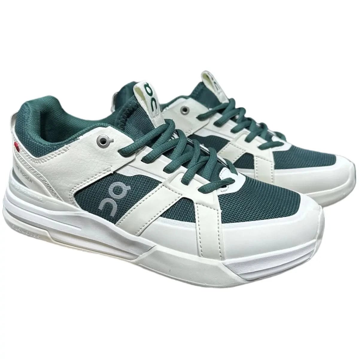 On The Roger Clubhouse Pro Men's White/Green - Onsrunners