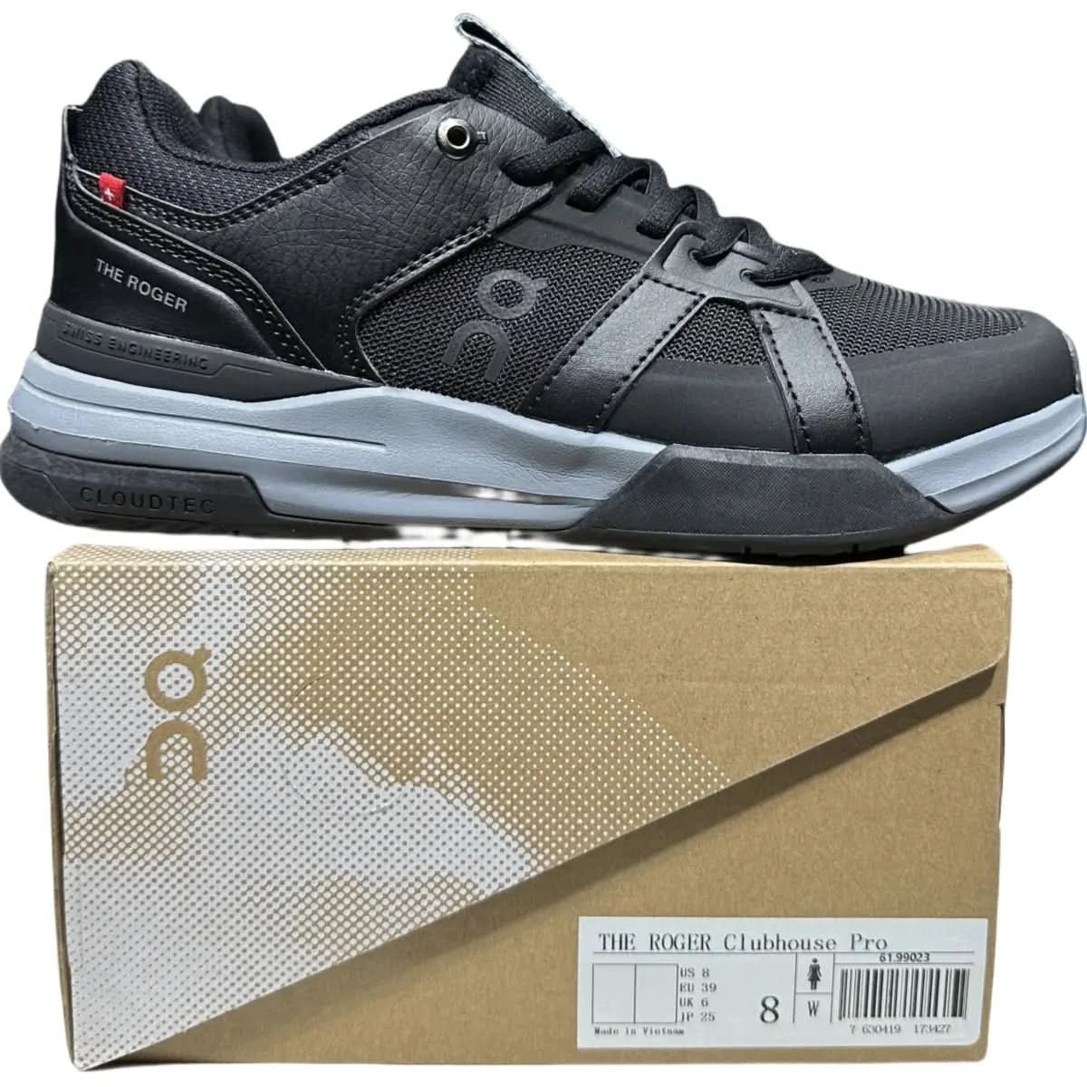 On The Roger Clubhouse Pro Women's Black/Gray - Onsrunners