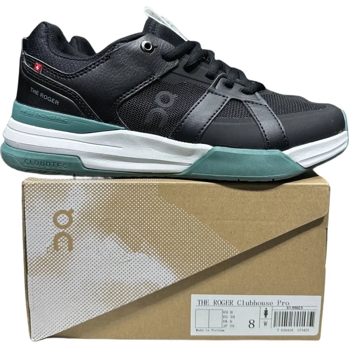 On The Roger Clubhouse Pro Women's Black/Green - Onsrunners