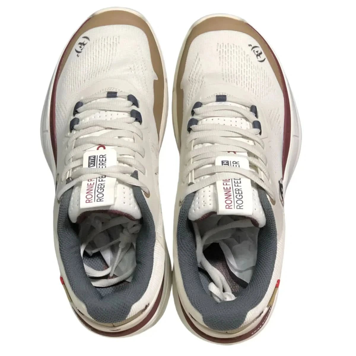 On The Roger Pro Men's Beige/Burgundy - Onsrunners