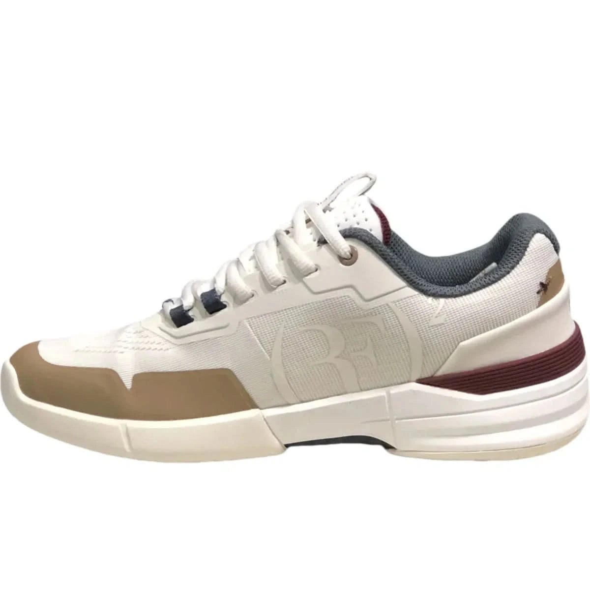 On The Roger Pro Men's Beige/Burgundy - Onsrunners