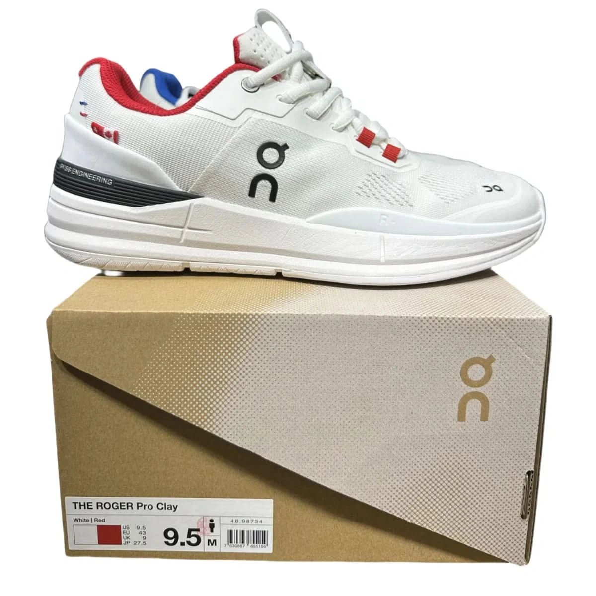 On The Roger Pro Men's Red/Blue - Onsrunners
