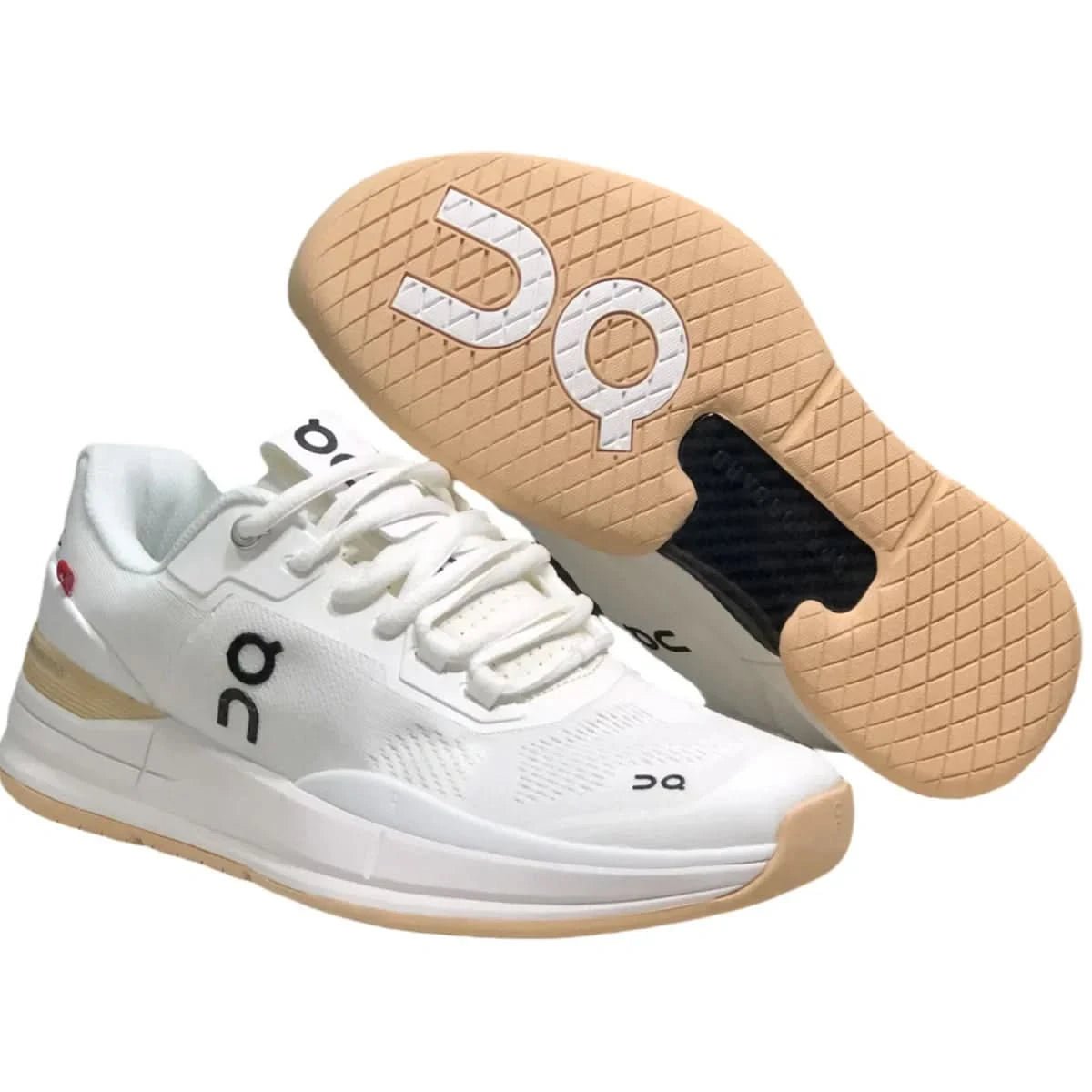 On The Roger Pro Men's White/Yellow - Onsrunners