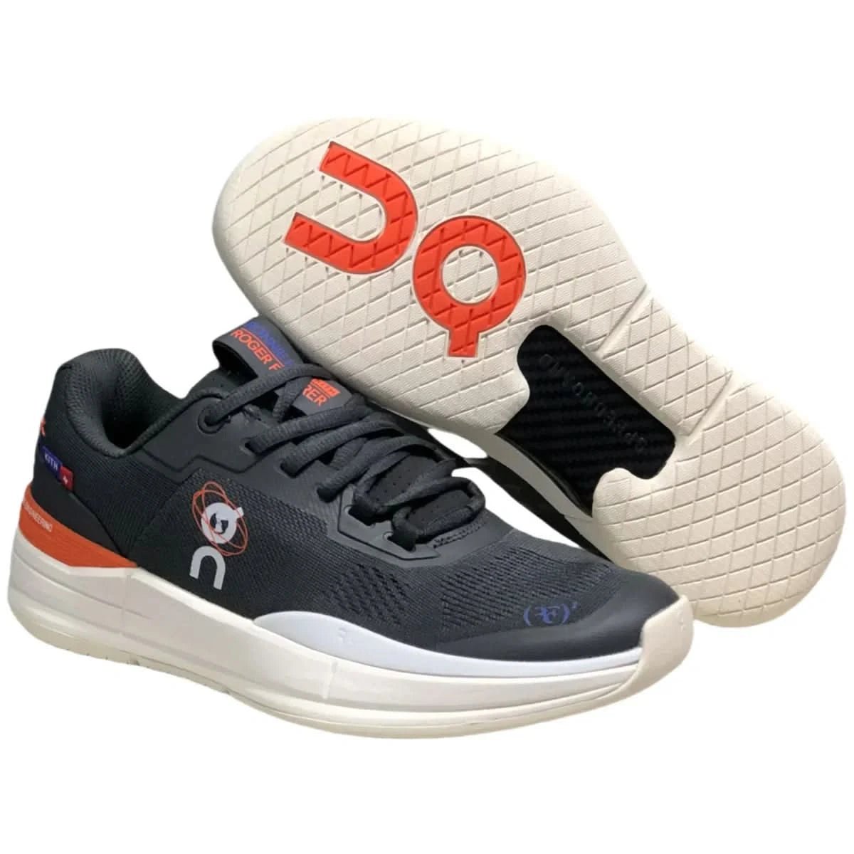 On The Roger Pro Women's Black/Oranges - Onsrunners