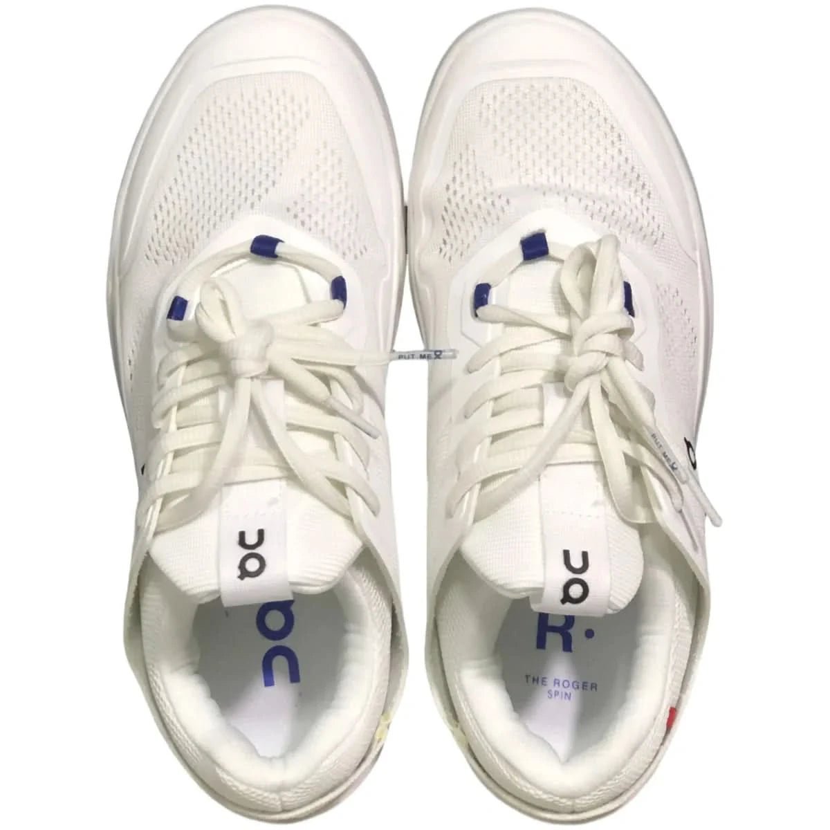 On The Roger Spin Men's White/Blue - Onsrunners