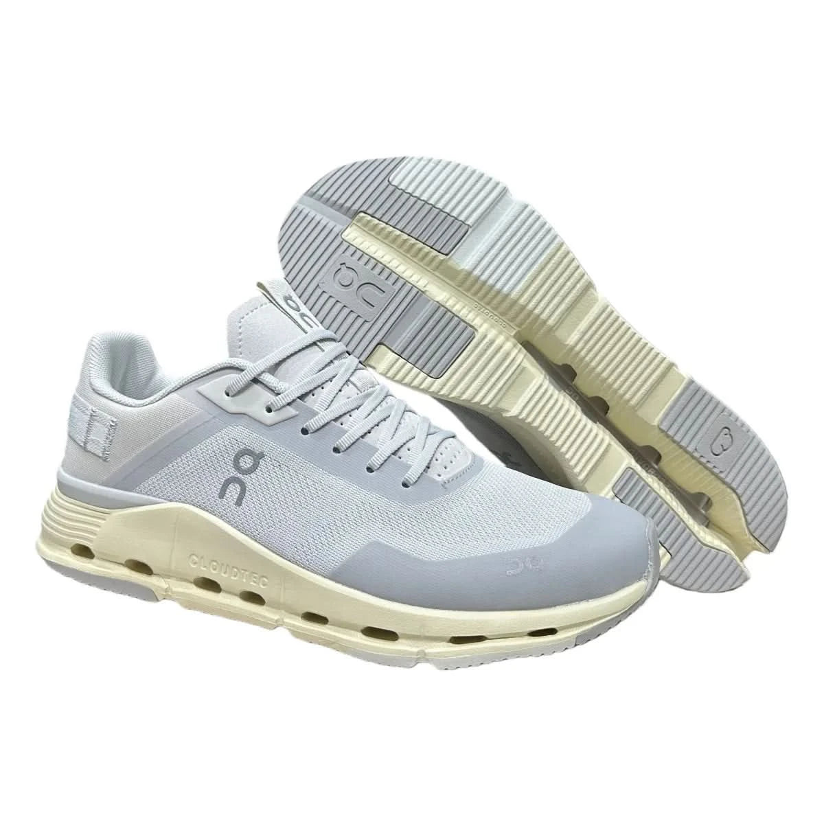 On Cloudnova Form 2  Women's Light Gray / Ivory