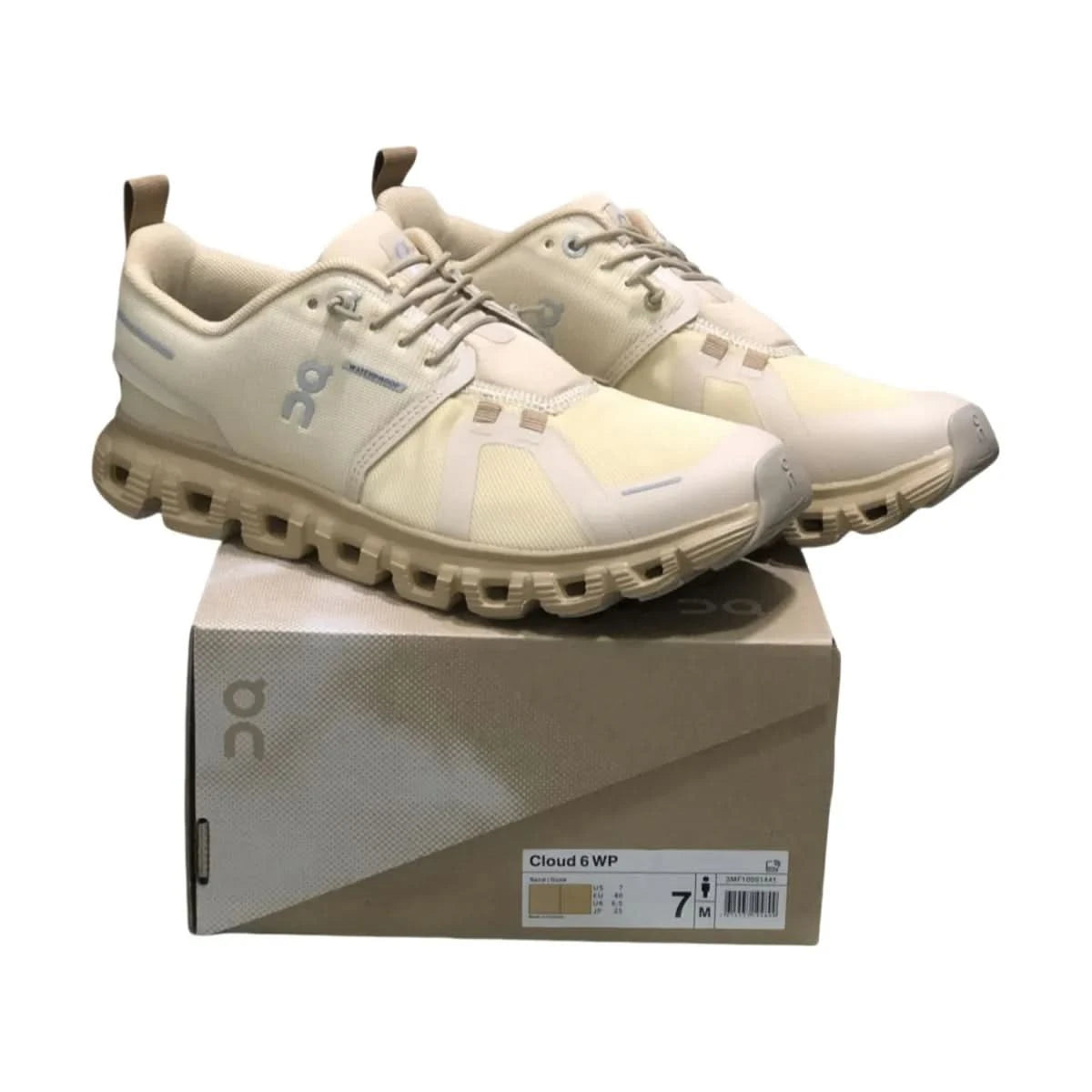 On Cloud 6 Men's  Ivory/Cobble