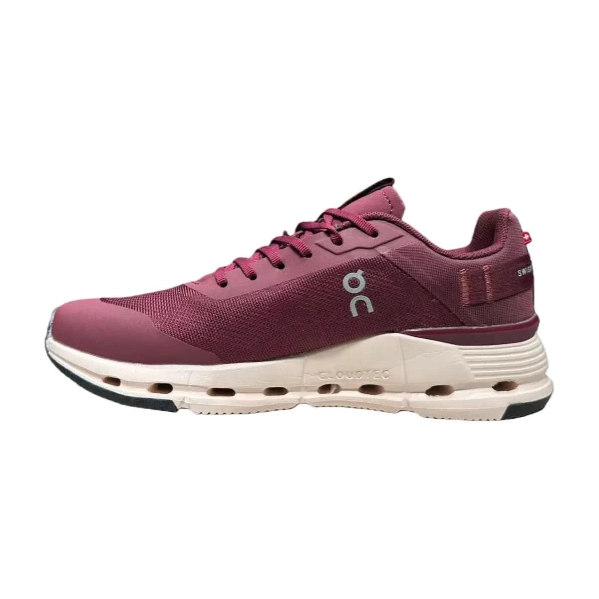 On Cloudnova Form 2  Women's  Burgundy / Ivory