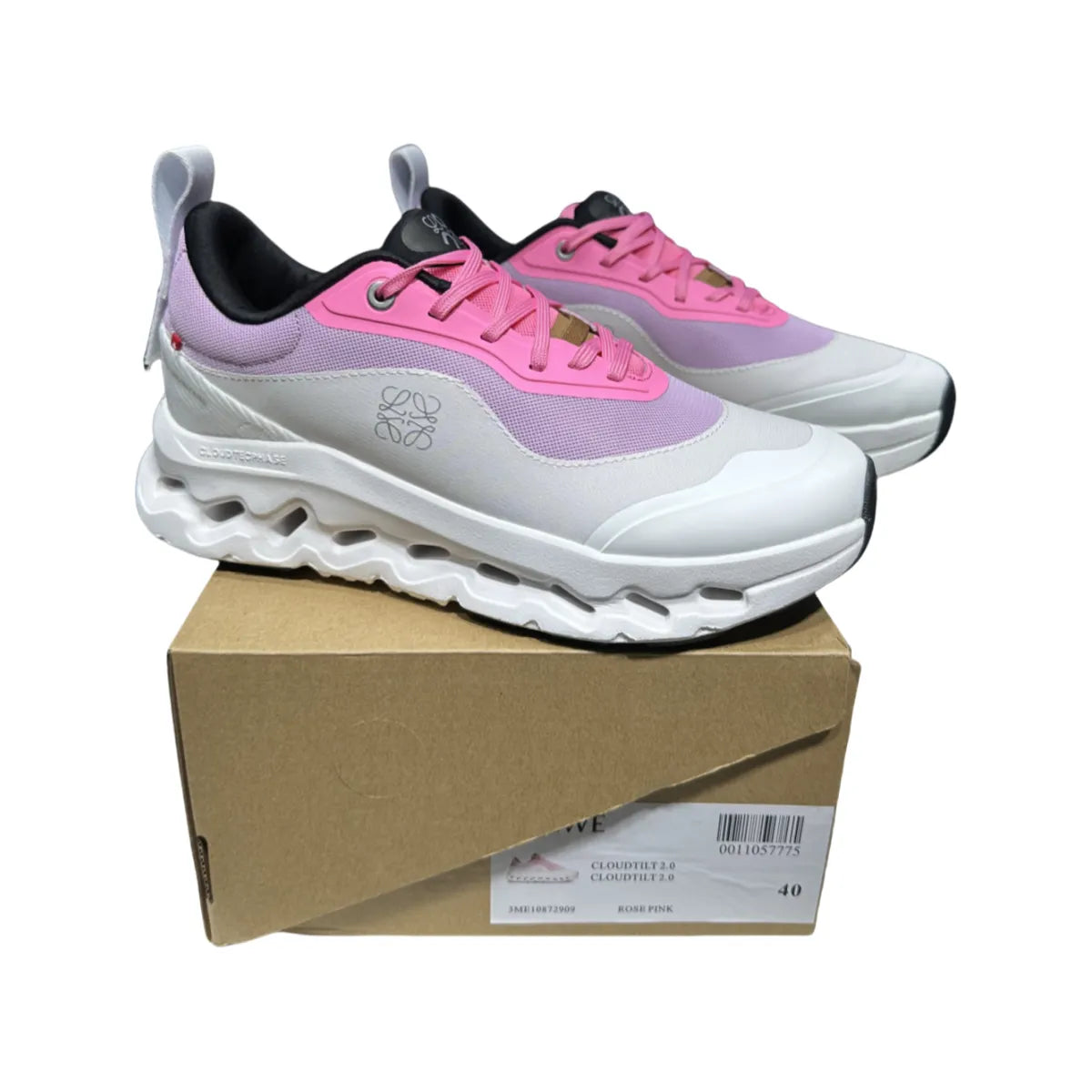En Cloudtilt LOEWE 2 Mujer Rosa/Blanco