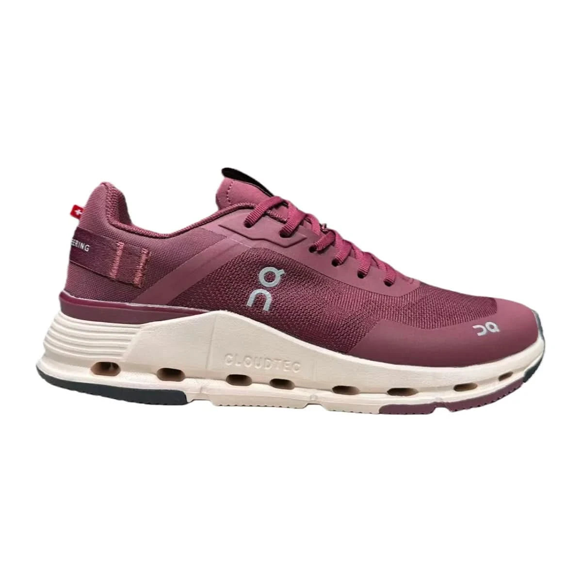 On Cloudnova Form 2  Women's  Burgundy / Ivory