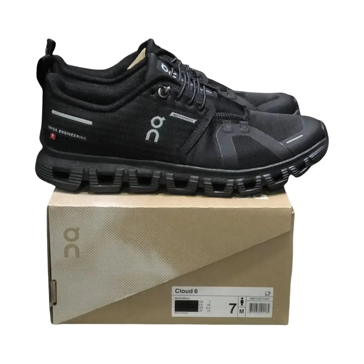 On Cloud 6 Men's  All Black