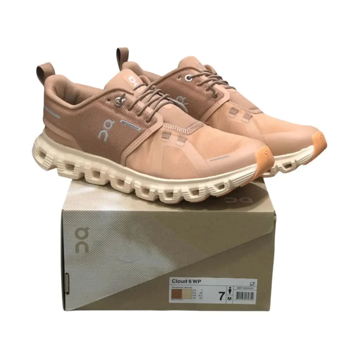 On Cloud 6 Women's Sandstone/Blonde