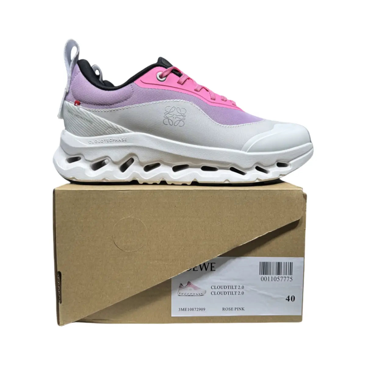 En Cloudtilt LOEWE 2 Mujer Rosa/Blanco