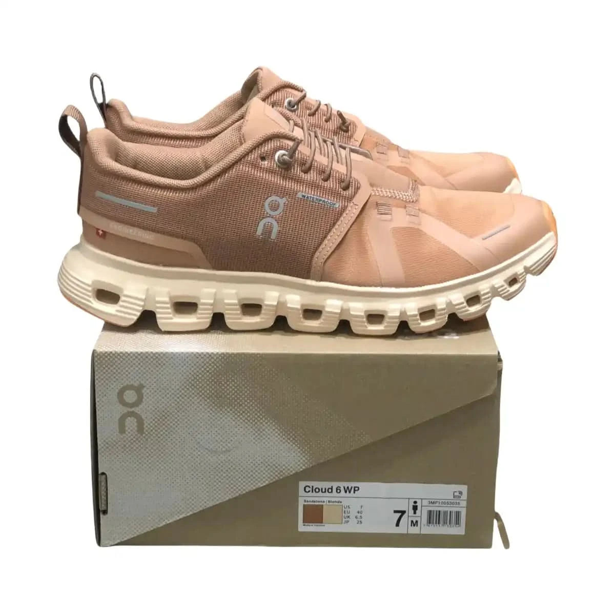 On Cloud 6 Men's  Sandstone/Blonde