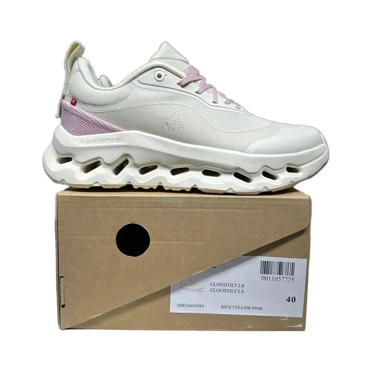 En Cloudtilt LOEWE 2 Mujer Beige/Rosa