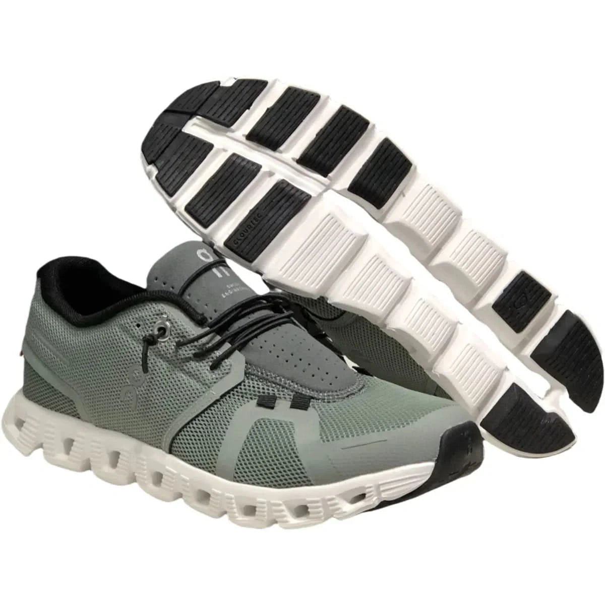 On Cloud 5 Men's Pale Greenish/White - Onsrunners