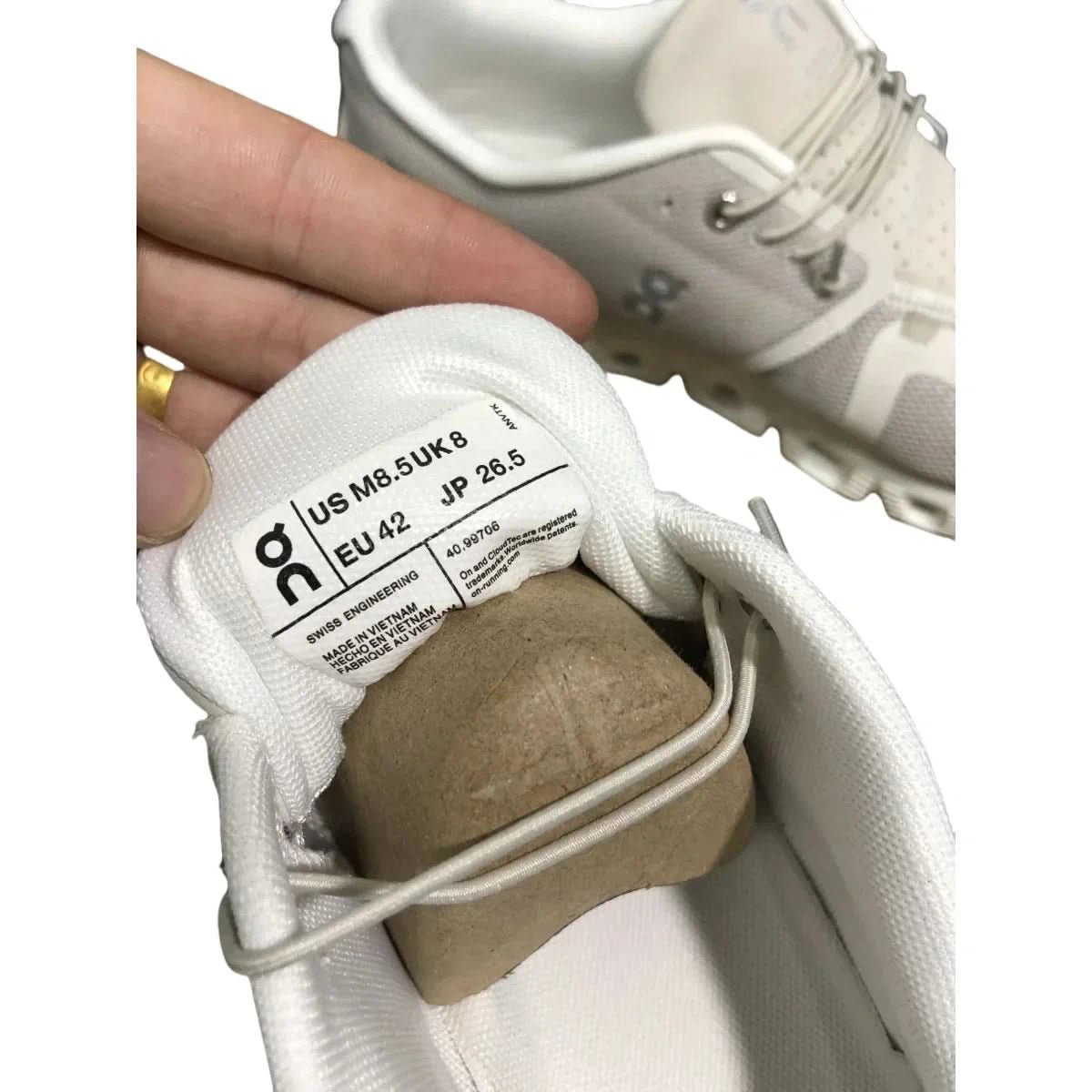 On Cloud 5 Men's Pearl White - Onsrunners