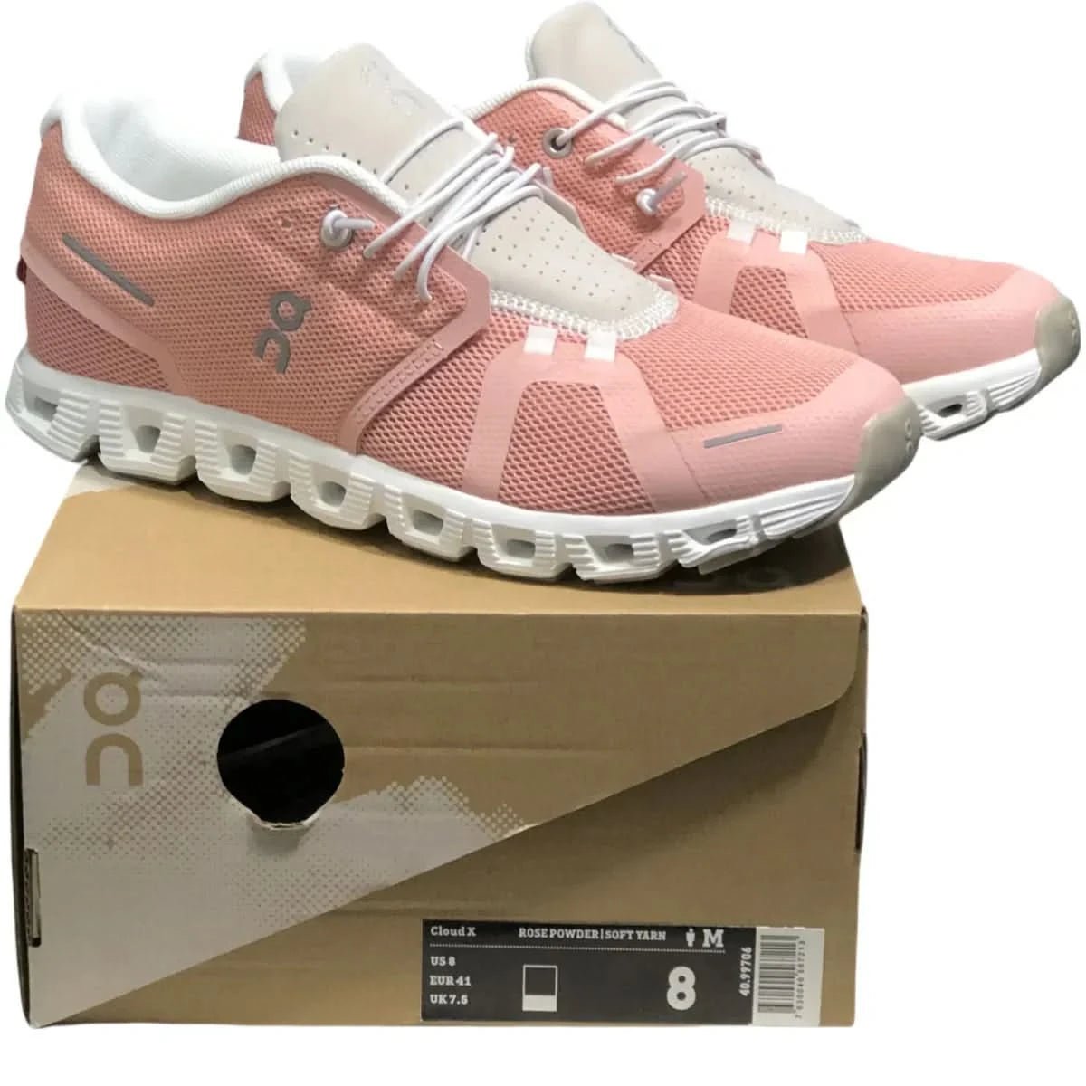 On Cloud 5 Men's Rose powder/shell powder - Onsrunners