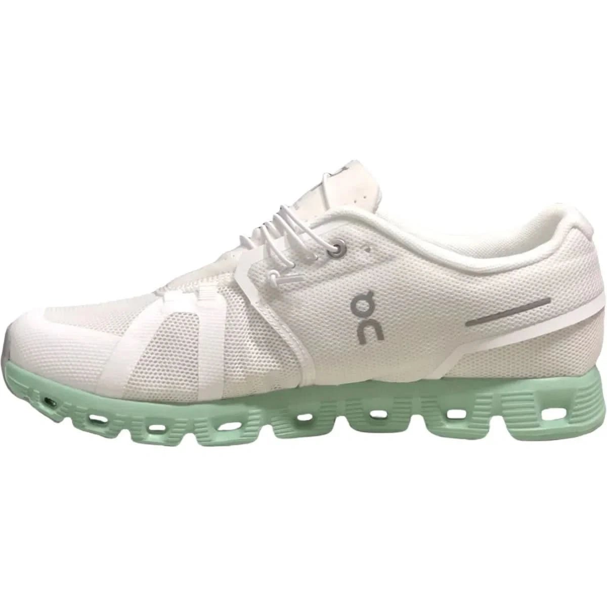 On Cloud 5 Men's Undyed White Stream Green - Onsrunners