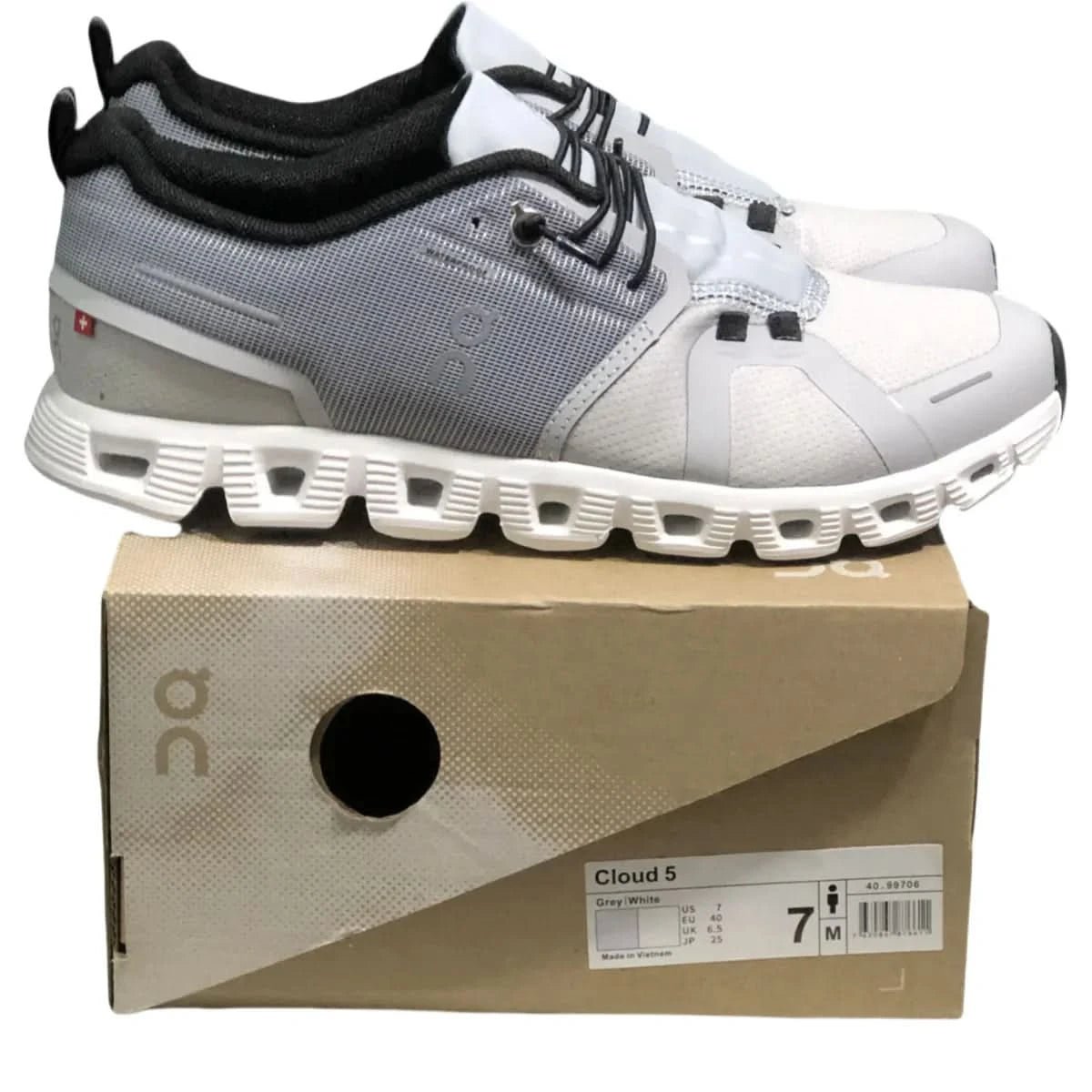 On Cloud 5 Women'S Gray/White - Onsrunners