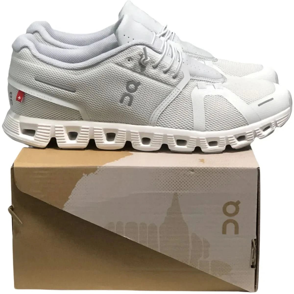 On Cloud 5 Women's Ice white - Onsrunners