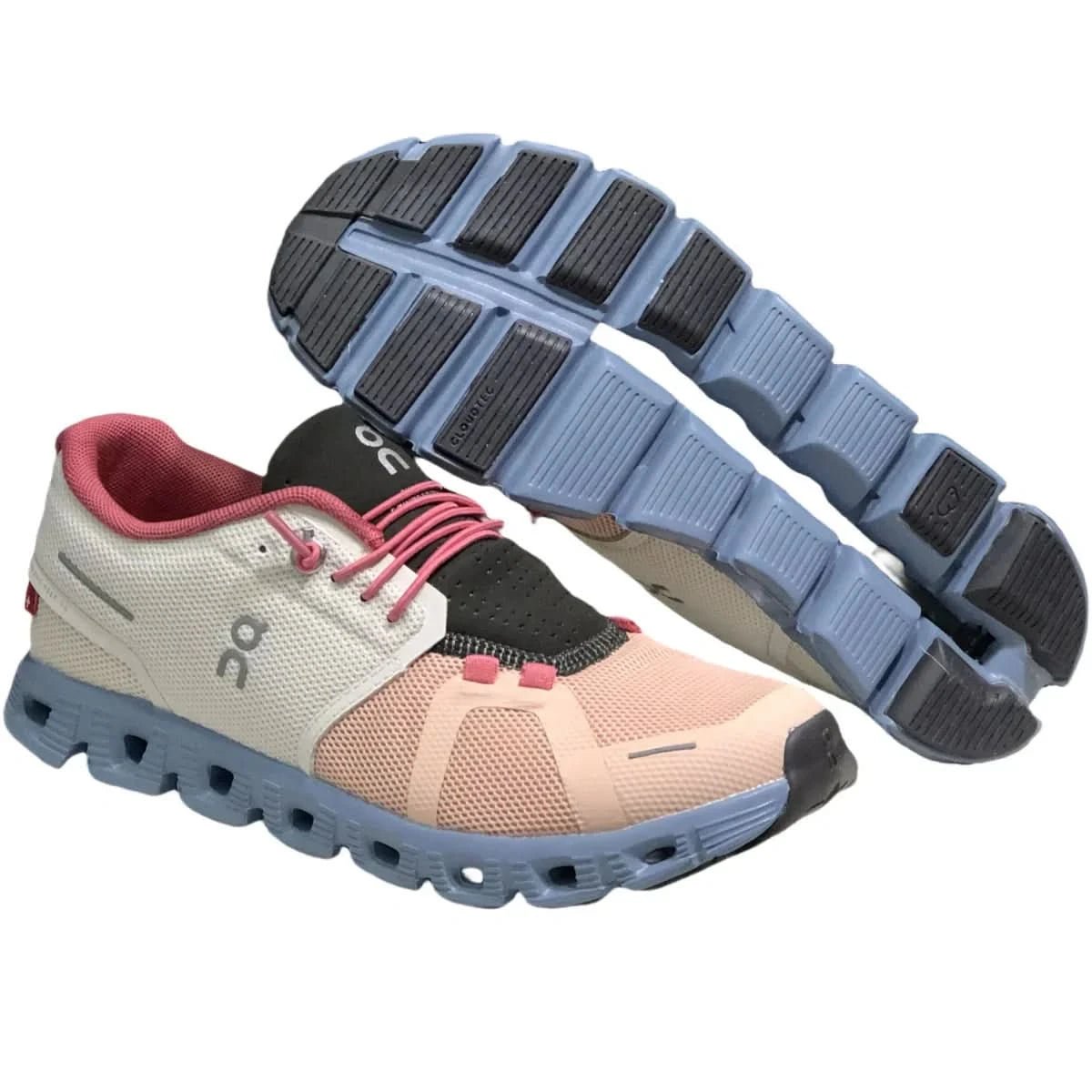 On Cloud 5 Women's Ice white prairie color - Onsrunners